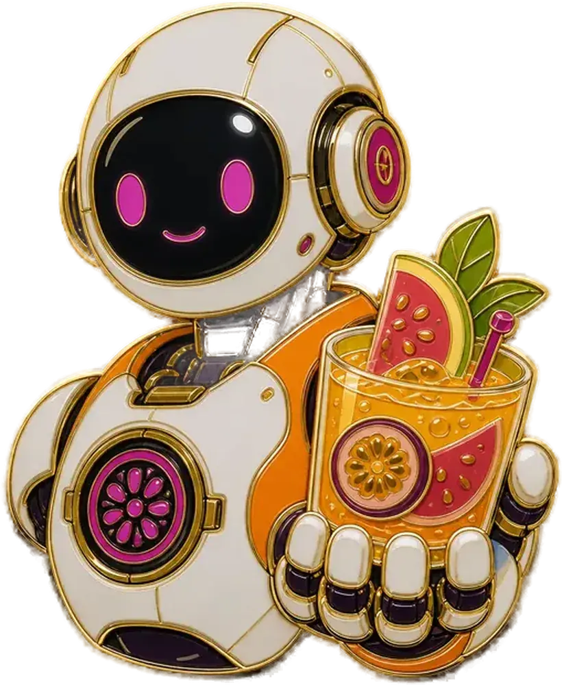 Hard-enamel pin
