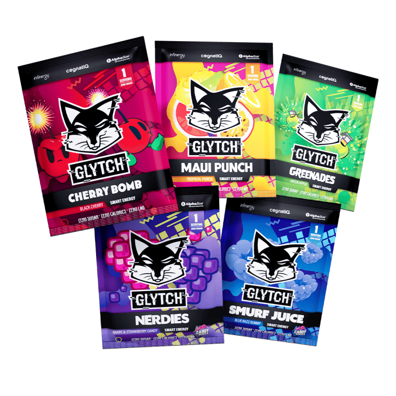 Gaming Energy Drinks Cleanest Formula Available GLYTCH Energy