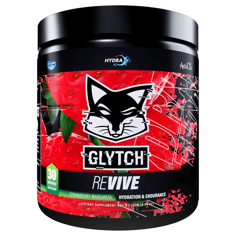 Strawberry Margarita GLYTCH Energy Gaming Energy Drinks Cleanest