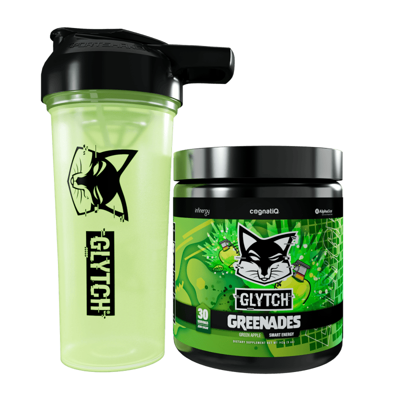 In Game Energy GLYTCH Energy Gaming Energy Drinks Cleanest Formula